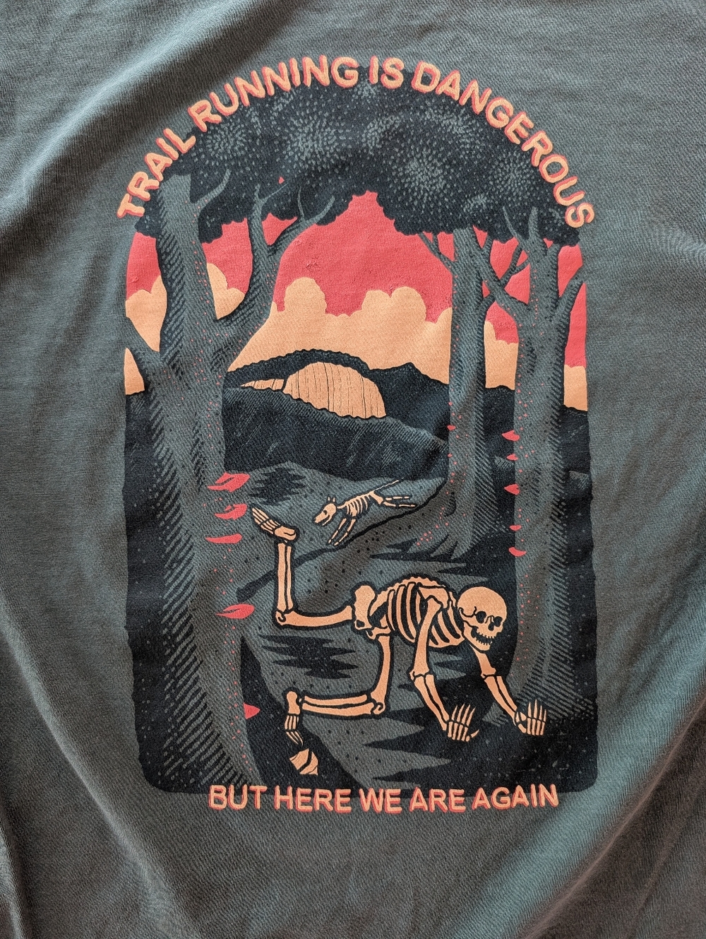 Trail Running Is Dangerous Shirt